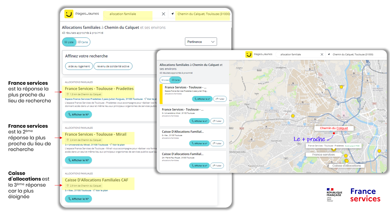 dispositif PagesJaunes France service