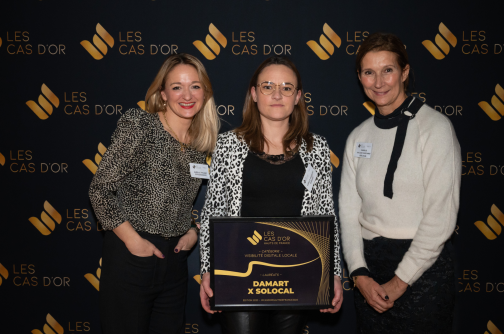 Cas d'Or Hauts de France 2023 Damar Solocal Prix Or